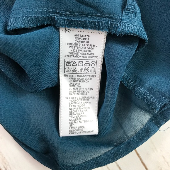 Forever 21 Blue peter collar blouse - Picture 6 of 7